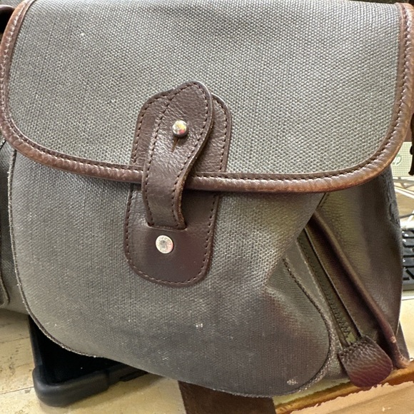 👜 Ghurka Express No. 2 Canvas & Leather Messenger Bag | USA Made - Picture 4 of 16